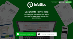 Desktop Screenshot of infoslips.com